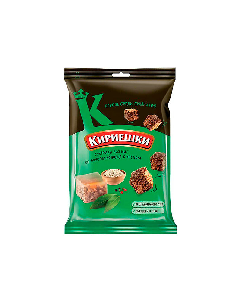 Kirieshki - Sukhariki Holodets&amp;Horseradish 40gr