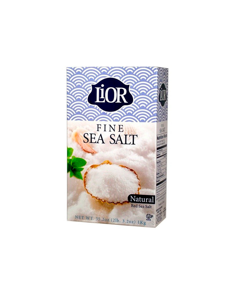 Lior - Salt (Carton) Sea Fine 1kg