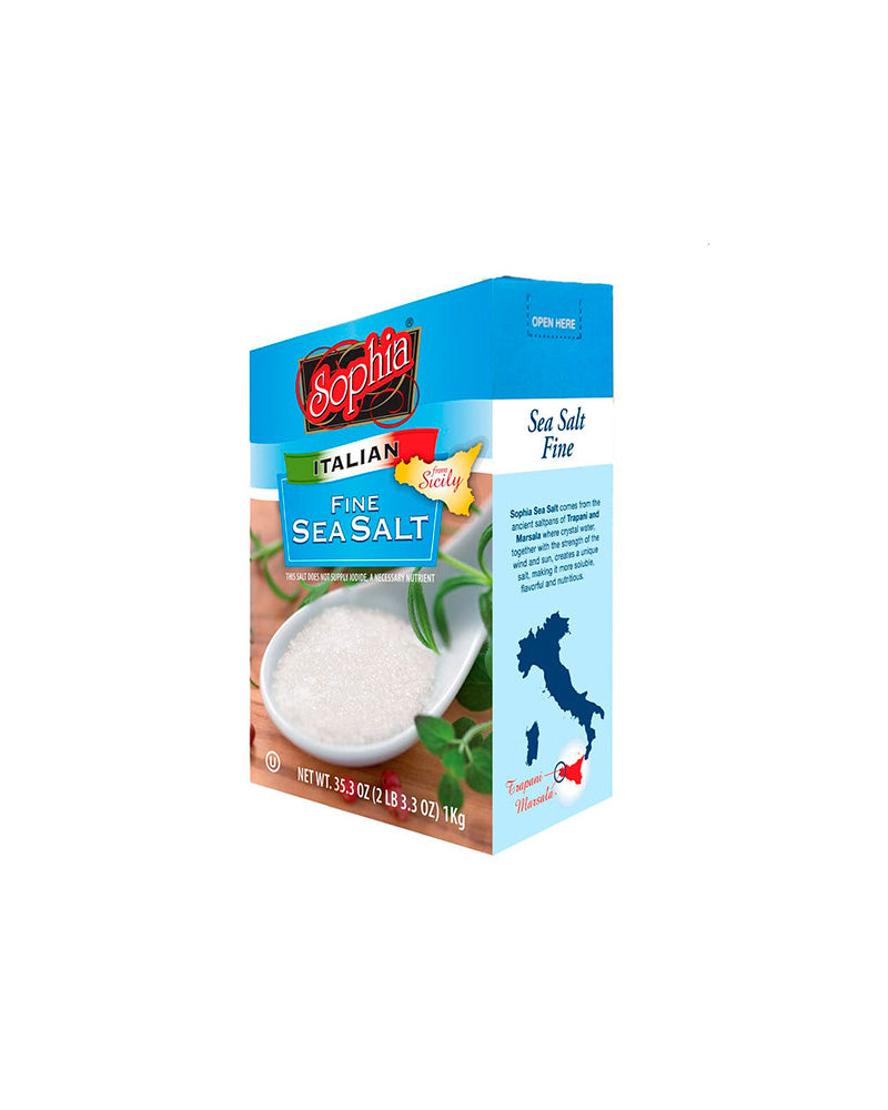 Sophia - Salt Iodized Crystal Sea Fine 1kg