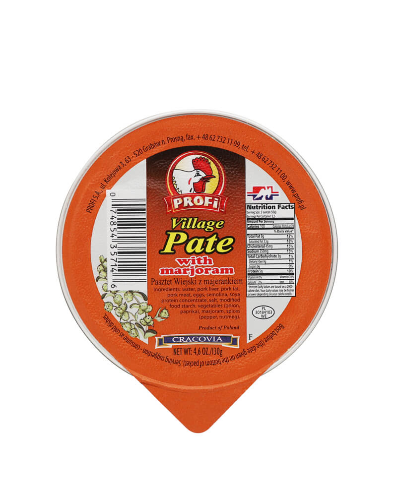 Profi - Canned Pate W/Marjoram (Oregano) 130gr