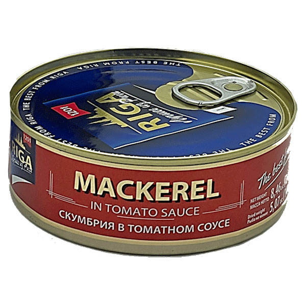 Smoked E/O Mackerel-Tomato – 8.47 oz (240gr)