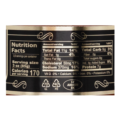 Smoked Fried Sprats in Tomato – Glass Jar – 9.88 oz (280 gr)