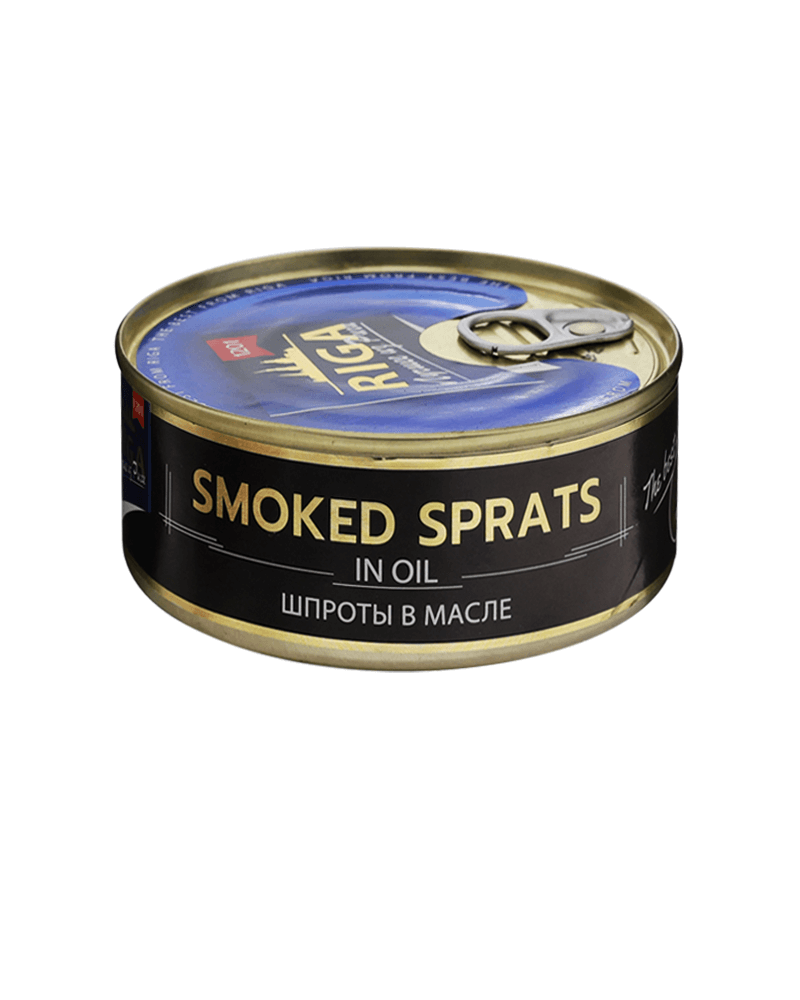 Smoked (e/o) Sprats-Oil 240gr