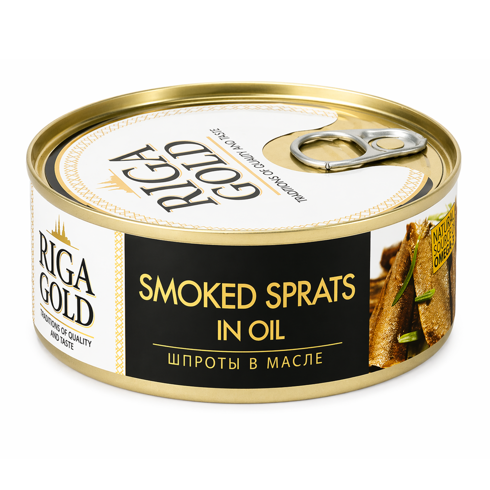 Smoked Big Sprats in Oil – 5.64 oz (160 gr)