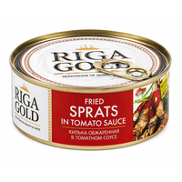 Smoked Fried Baltic Sprats in Tomato – 8.47 oz (240 gr)