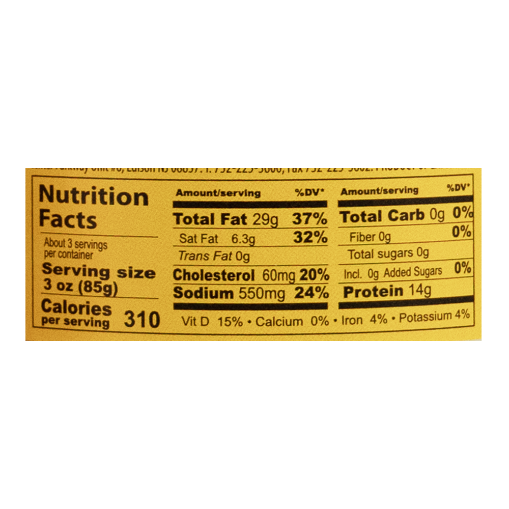 Smoked Atlantic Mackerel in Oil – 8.47 oz (240 gr)