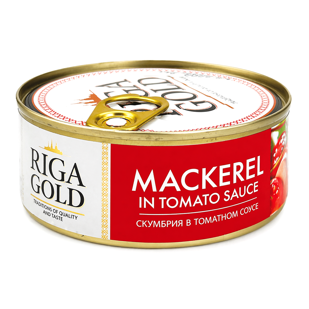 Smoked Atlantic Mackerel in Tomato – 8.47 oz (240 gr)