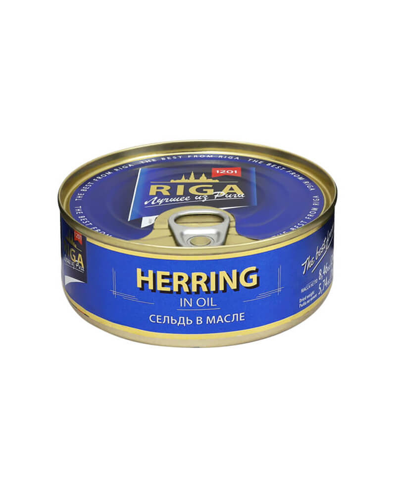 Riga Gold - Smoked (e/o) Herring-Oil 240gr