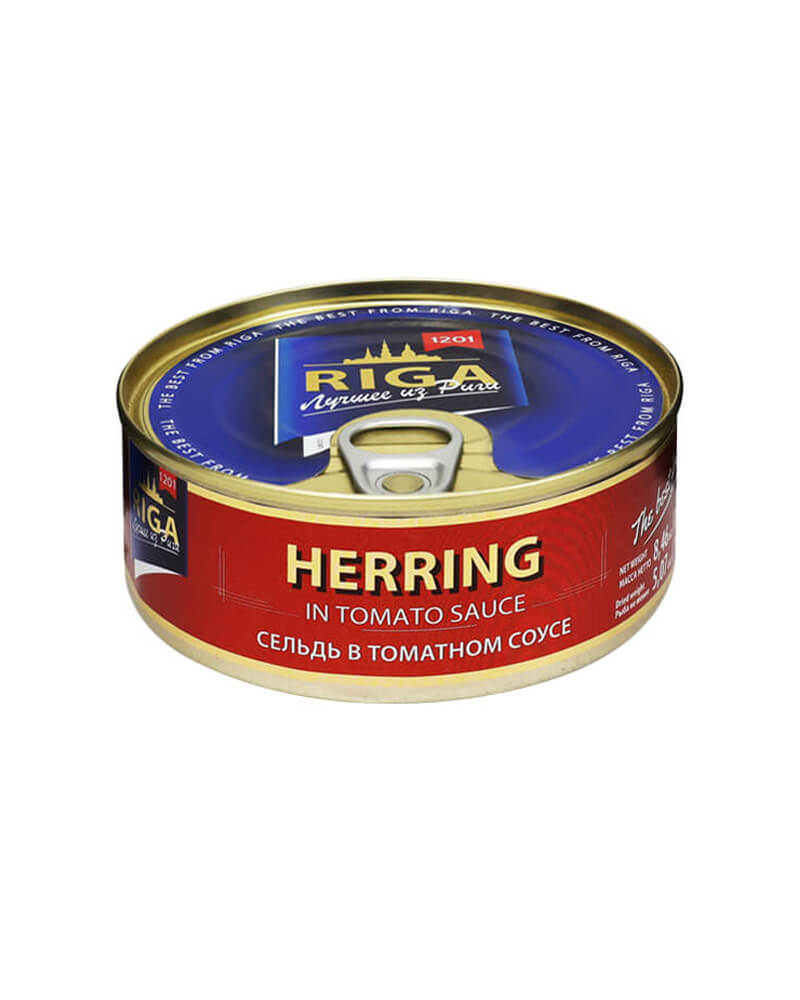 Riga Gold - Smoked (e/o) Herring-Tomato 240gr