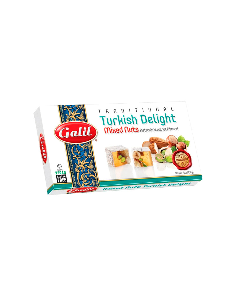 Galil - Turkish Delights (Rahat-Lukum) Mix Nuts 454gr