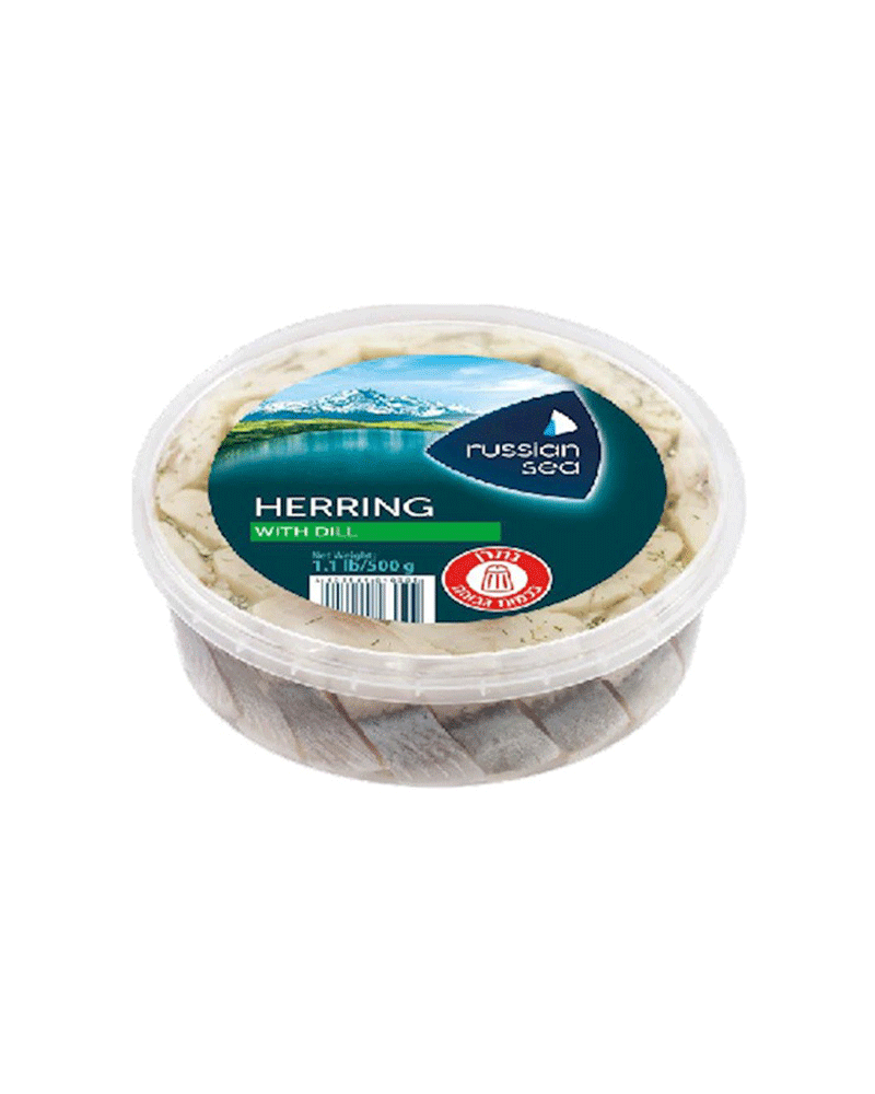 Russian Sea - Atlantic Herring Pieces With Dill 500gr