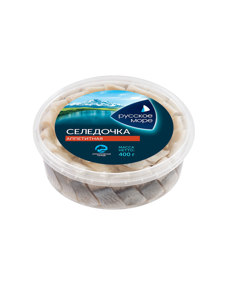 Russian Sea - Atlantic Herring Pieces Appetizing 400gr