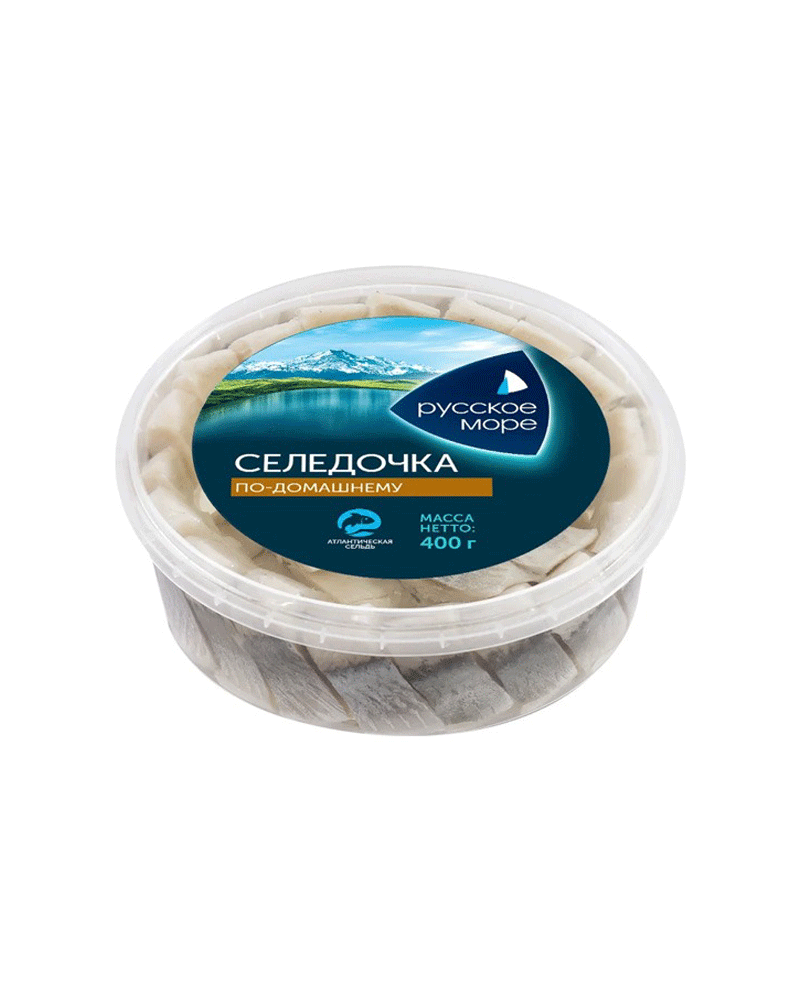 Russian Sea - Atlantic Herring Pieces Home Style 400gr