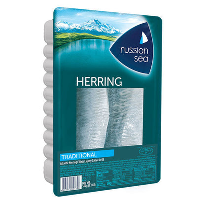 Herring Atlantic Fillets Traditional – 17.64 oz (500gr)