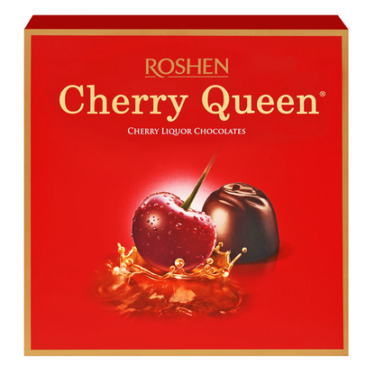 Candy Gift Box Cherry Queen with Liquor – Box – 3.81 oz (108 gr)