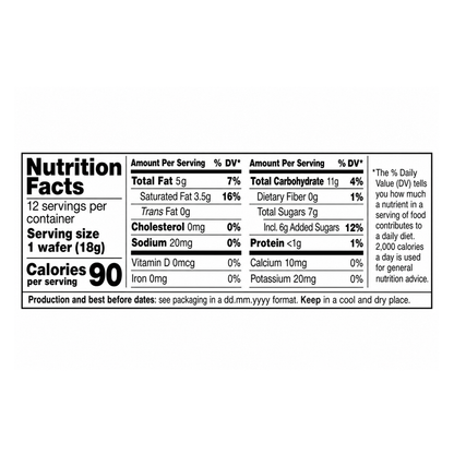Wafers Lemon –  Family Pack – 7.62 oz (216gr)