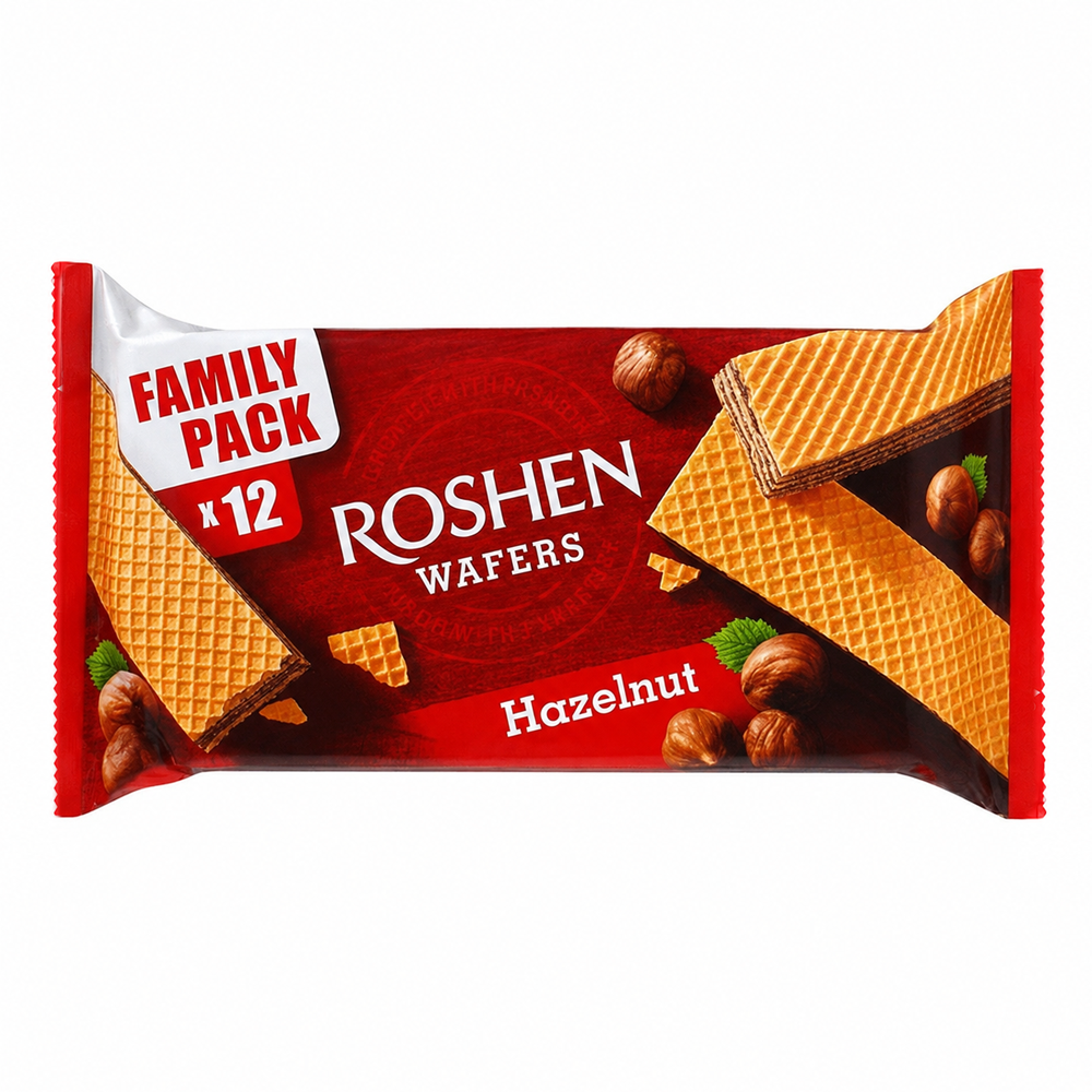 Wafers Family Pack Hazelnuts – 7.62 oz (216gr)
