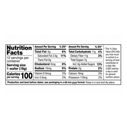 Wafers Family Pack Cocoa W/Chocolate – 7.62 oz (216gr)