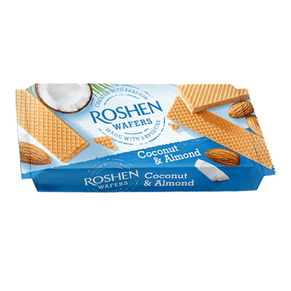 Wafers Coconut and Almond –  Family Pack – 7.62 oz (216gr)
