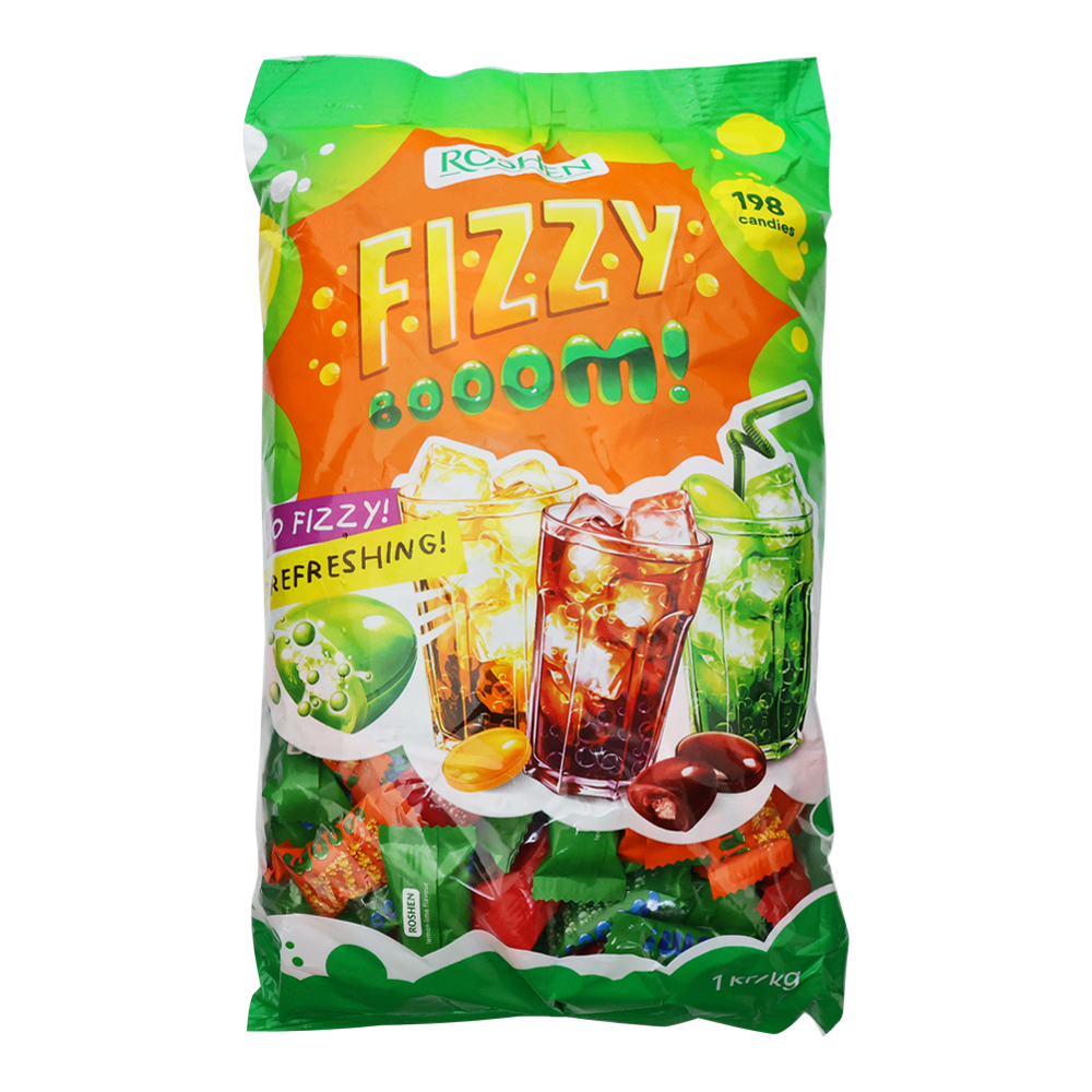 Candy Fizzy Boom – Hard-Caramel – approx 1lb