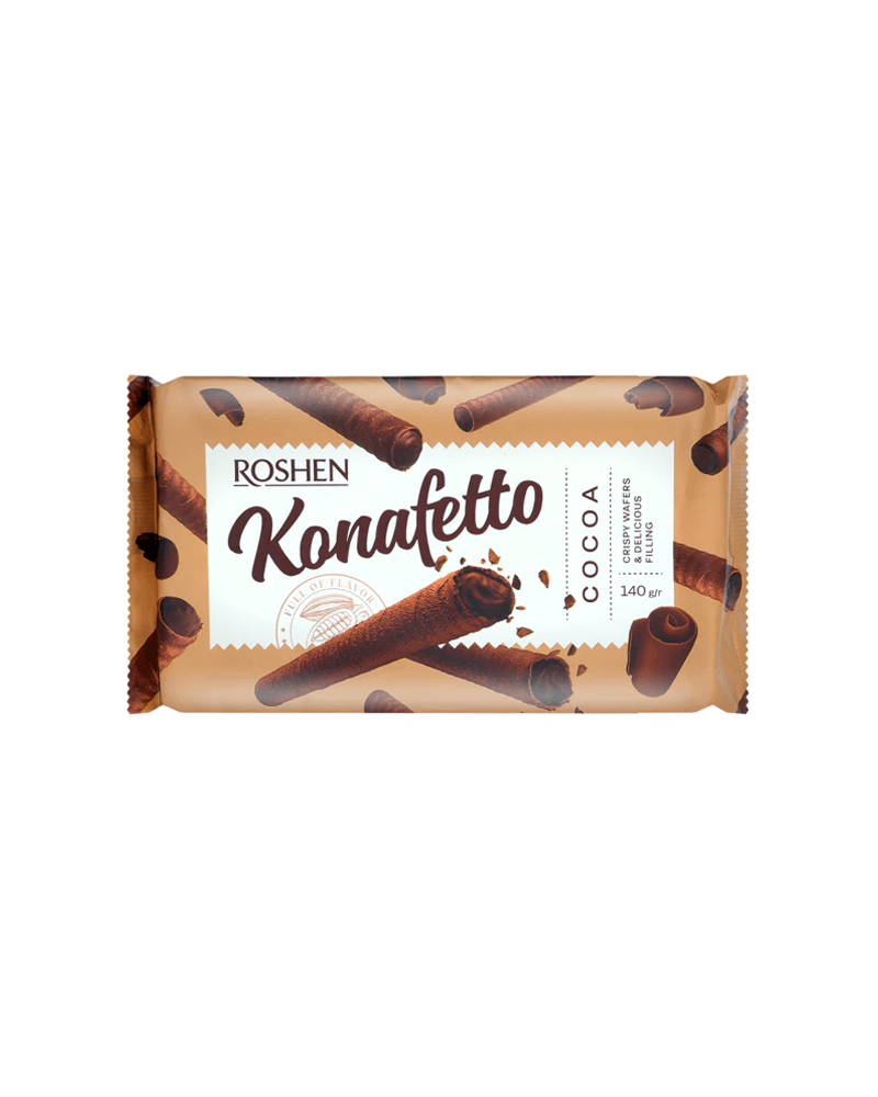 Wafers Roll Konafetto W/Cocoa 140gr