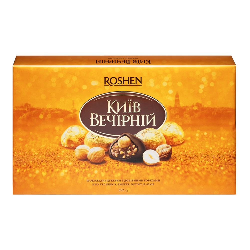 Конфеты Подарочная Коробка Киев Вечерний – 12,42 унции (352гр)