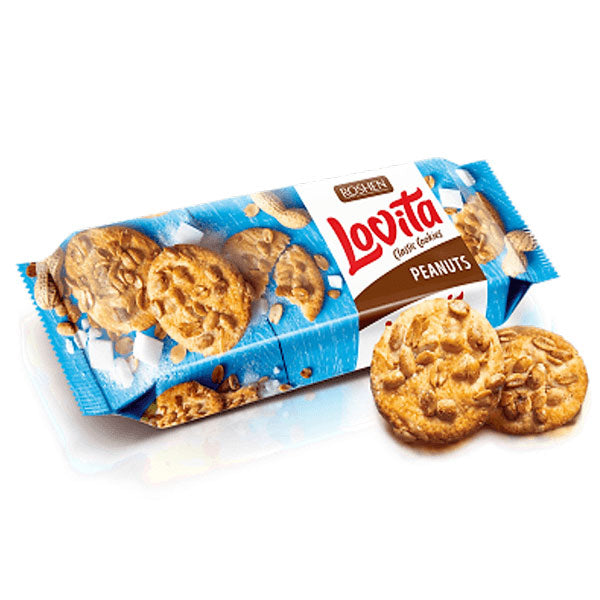 Roshen Cookies Lovita Classic with Peanuts – 5.29 oz (150gr)