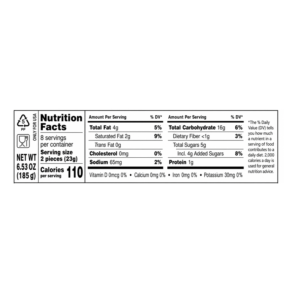 Cookies Do Kavi W/Baked Milk – 6.53 oz (185gr)