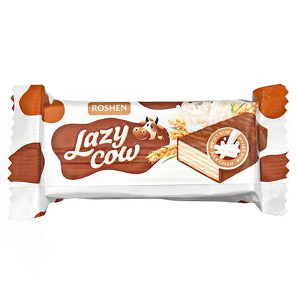 Candy Choco Wafers Lazy Cow Slivki Lenivki – 1lb (454g)