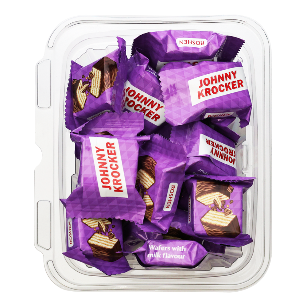 Candy Choco-Wafers Johnny Krocker Milk – approx 1lb