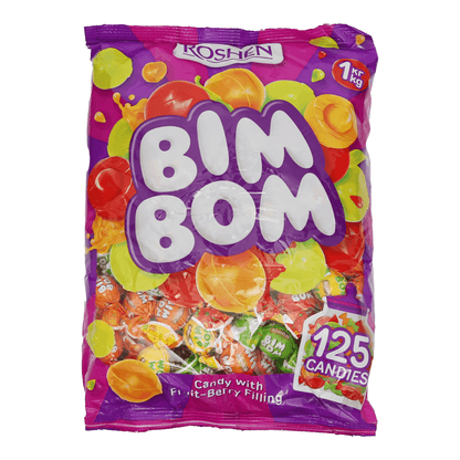 Конфеты Hard-Caramel Bim-Bom – примерно 1 фунт