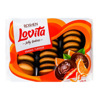 Cookies Choco Glazed Lovita Orange Jelly- 14.8 Oz (420gr)