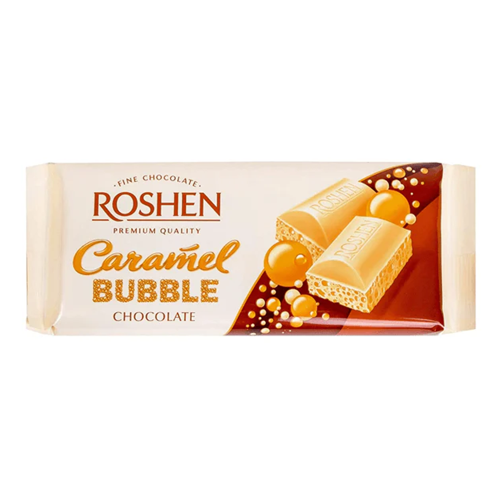 Chocolate Aerated White with Caramel – 2.82 oz (80gr)