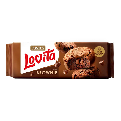 Cookies Lovita Brownie with Coconut – 5.36 oz (152 gr)