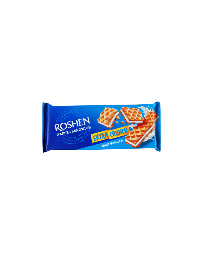 Roshen - Wafers Sandwich Extra-Vanilla 142gr