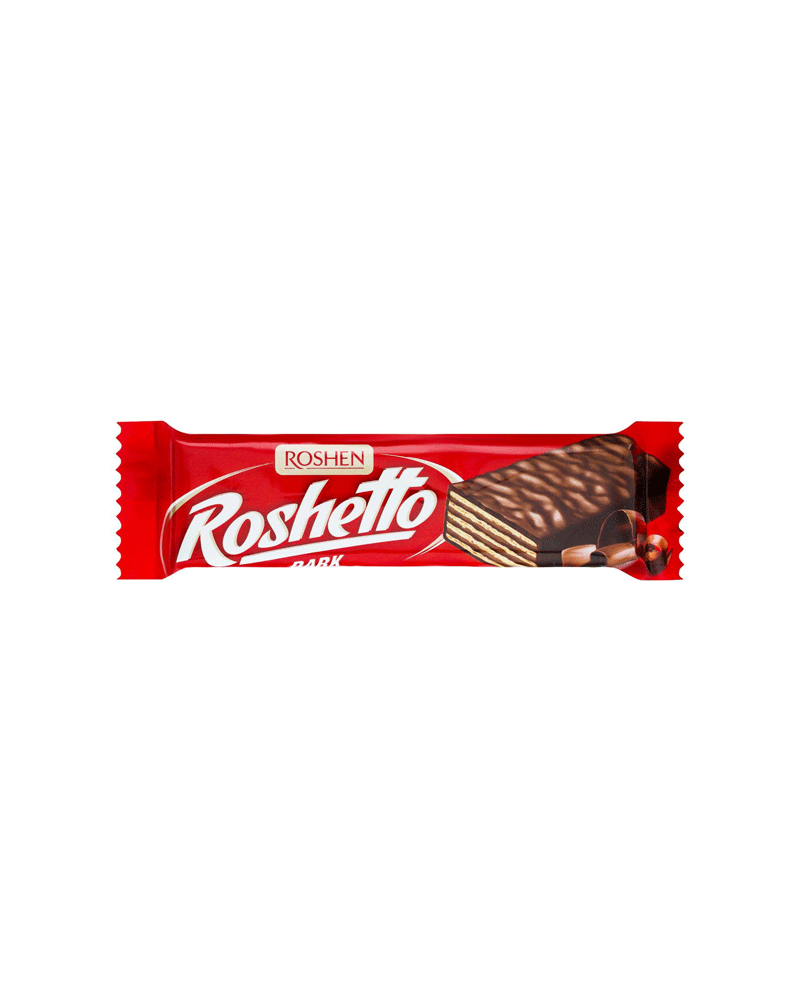 Roshen – Wafers Choco Dark-Roshetto 32gr