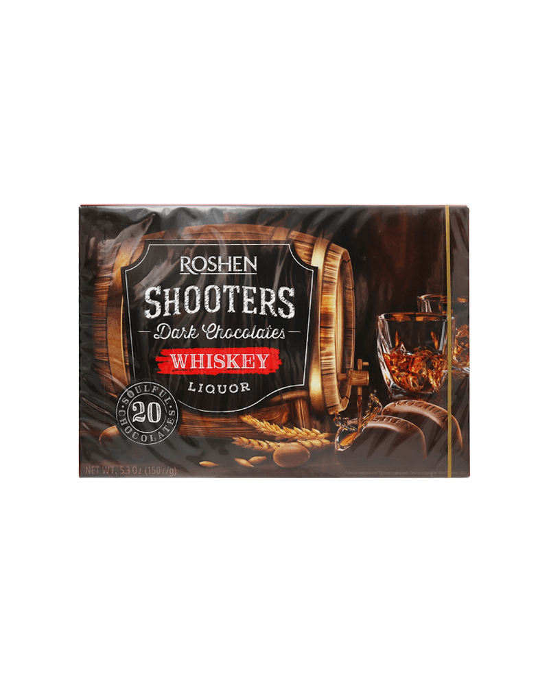 Roshen – Candy Gift-Box Shooters With Whiskey Liquor 150gr