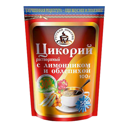 Цикорий быстрого приготовления Облепиха и Лимон – 100 гр (3,53 унции)