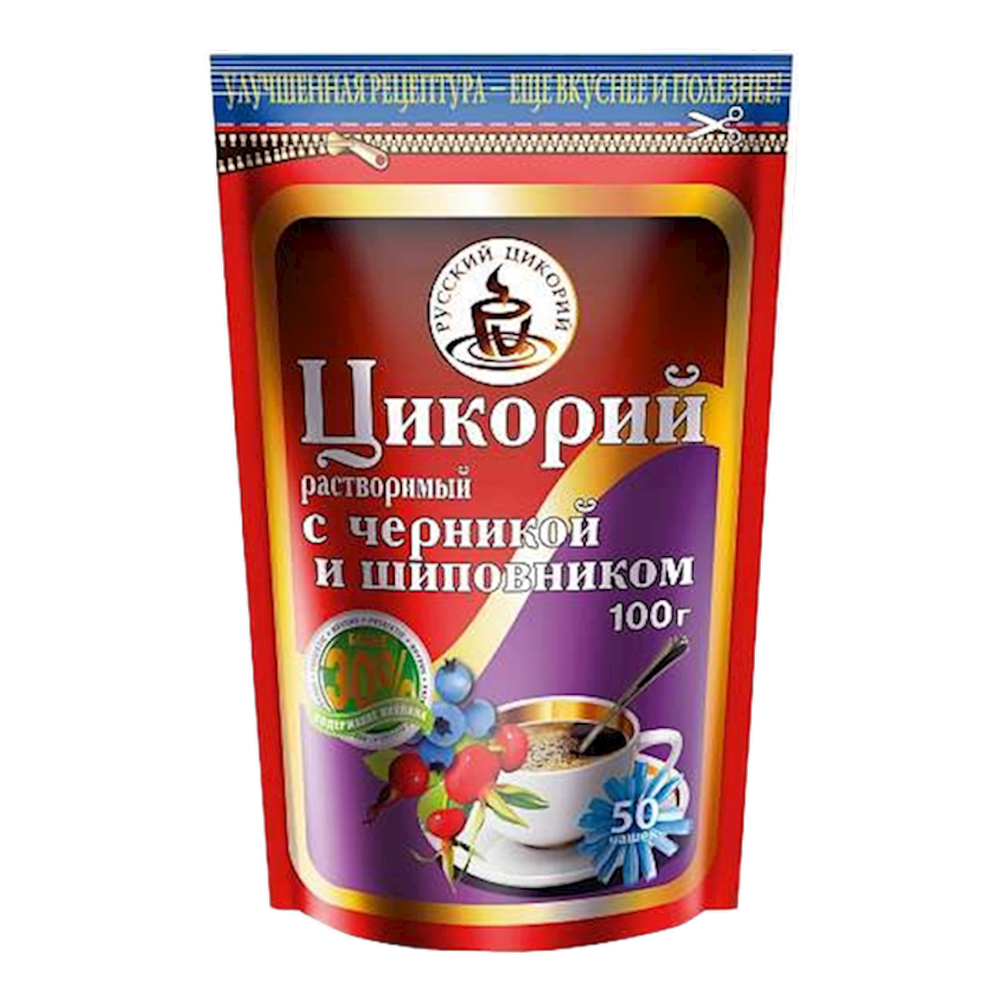 Chicory Instant Chernika and Shipovnik – 100 gr (3.53 oz)