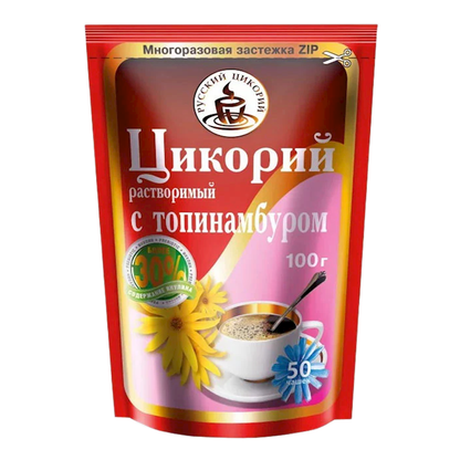 Растворимый топинамбур из цикория – 100 г (3,53 унции)