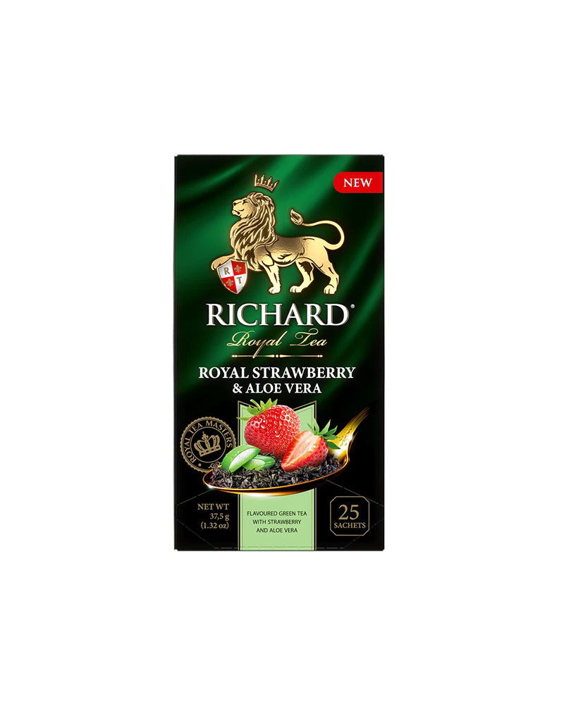 Richard - Tea Green Royal - Strawberry+Aloe Vera 25tb