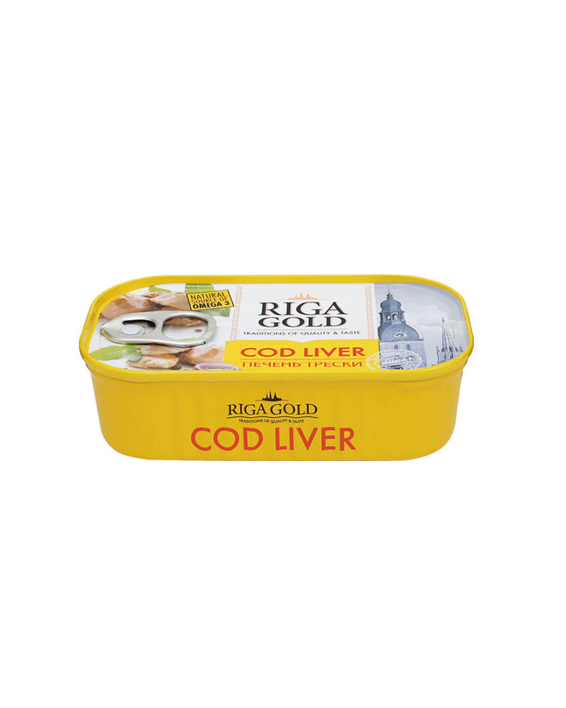 Riga Gold - Cod Liver (Square) Riga Gold 121gr