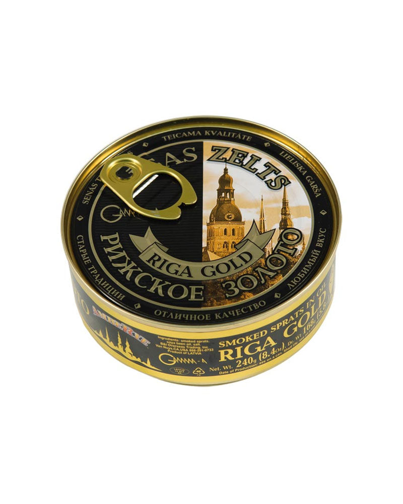 Riga Gold - Smoked (e/o) Sprats-Oil 240gr