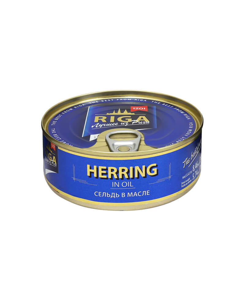 Riga Gold - Smoked (e/o) Herring-Oil 240gr