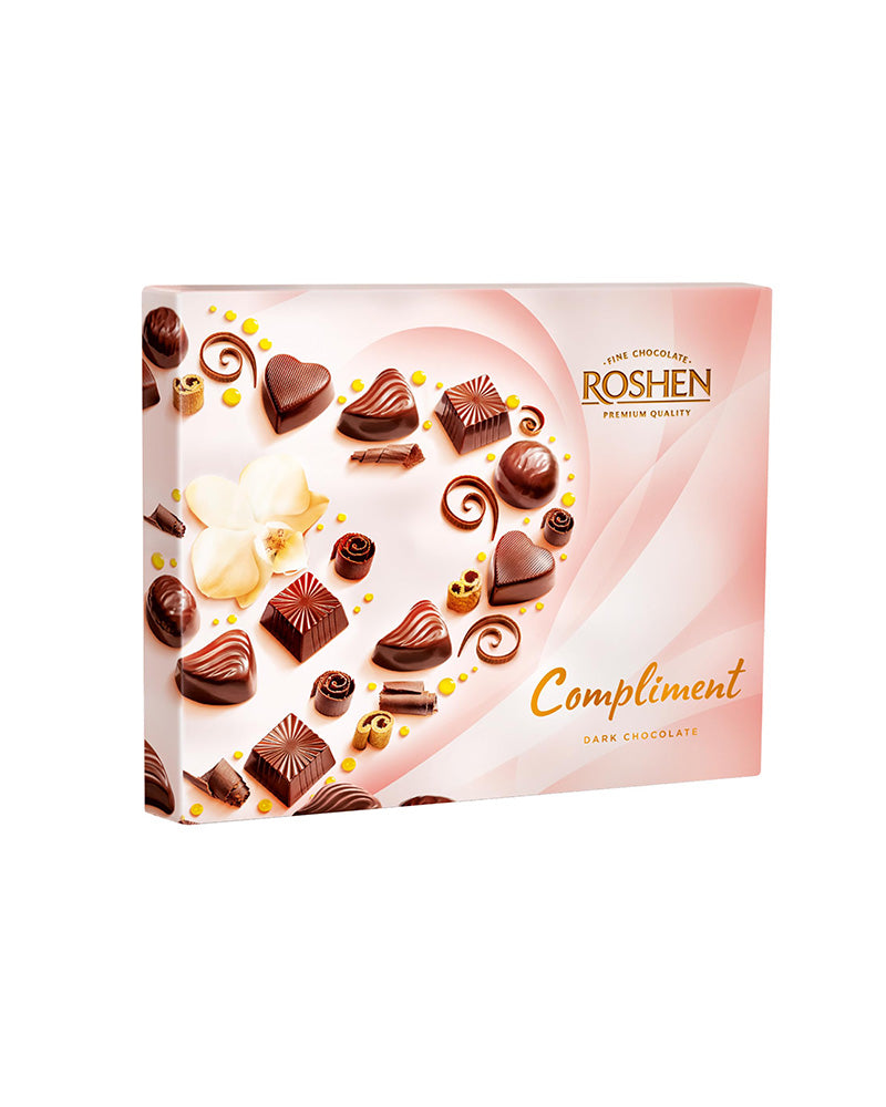 Roshen – Candy Gift-Box Compliment Dark Chocolate 145gr