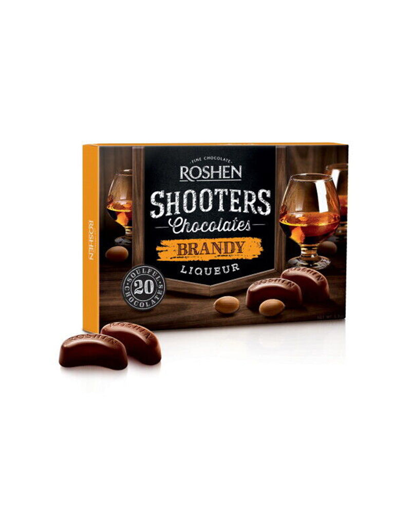 Roshen – Candy Gift-Box Shooters With Brandy Liquor 150gr