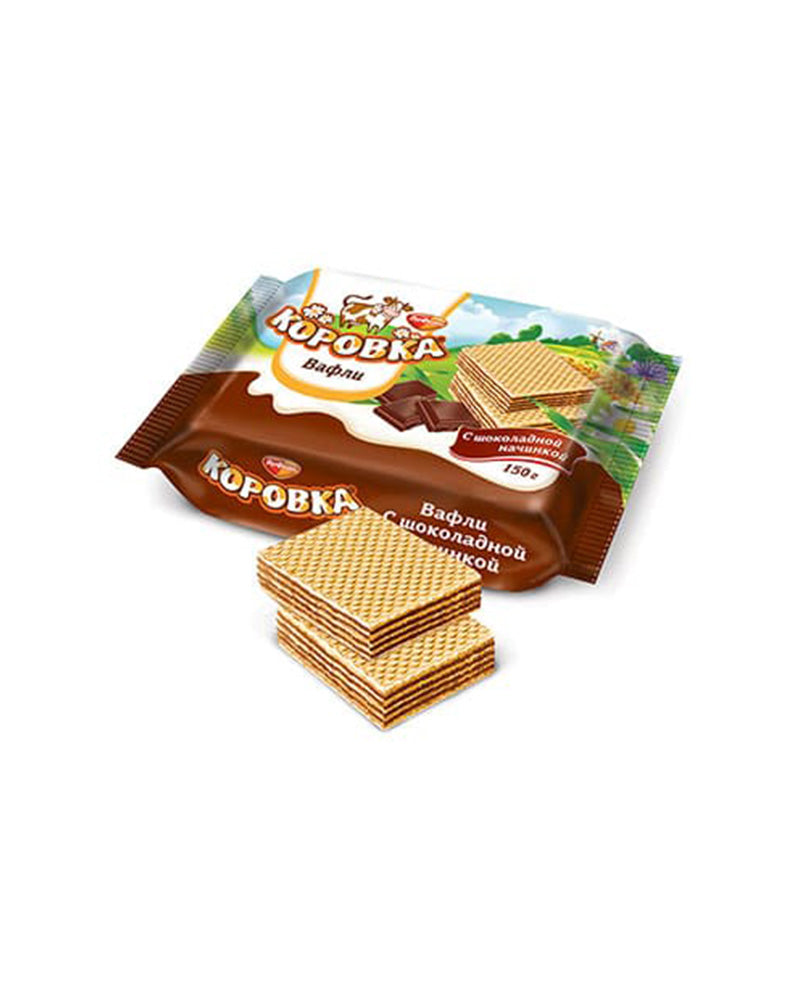 Rot-front – Candy Choco Wafers Korovka With Chocolate 2.2Lb