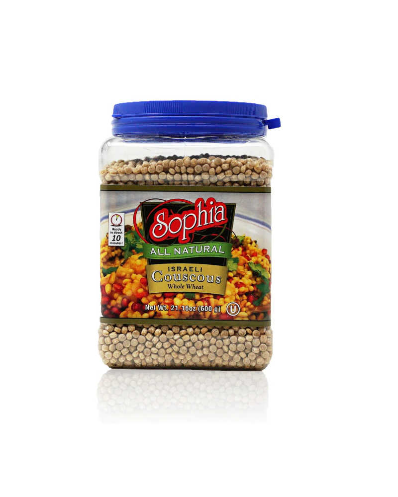 Sophia - Couscous Pearl Toasted Whole Wheat 600gr