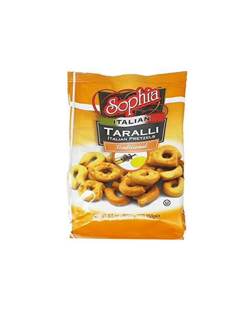 Sophia - Dry Bread Rings Taralli-Traditional 250gr