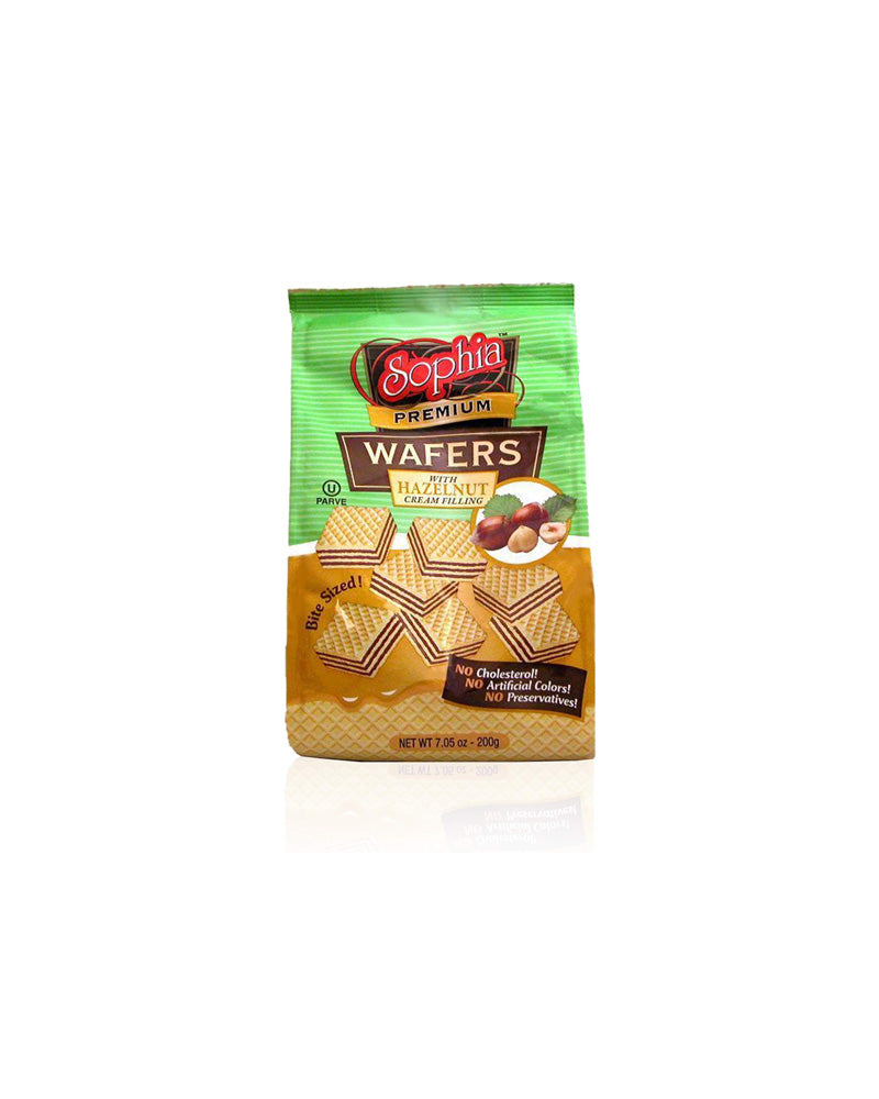 Sophia - Wafers Cubes Hazelnut 200gr